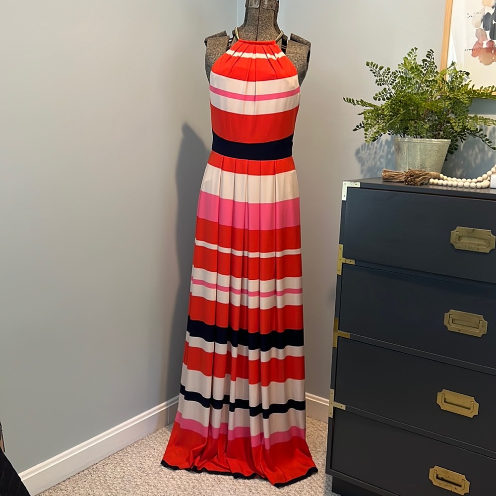 Striped Maxi Dress